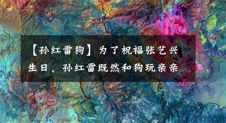 【孙红雷狗】为了祝福张艺兴生日,孙红雷既然和狗玩亲亲。还一脸的享受