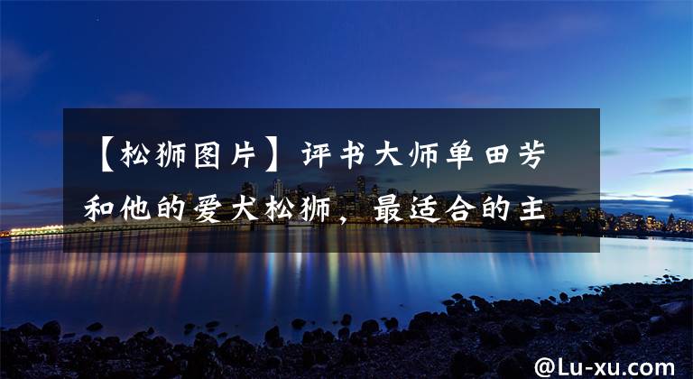 【松狮图片】评书大师单田芳和他的爱犬松狮，最适合的主人与狗