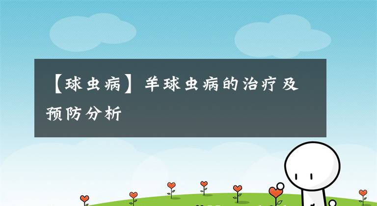 【球虫病】羊球虫病的治疗及预防分析