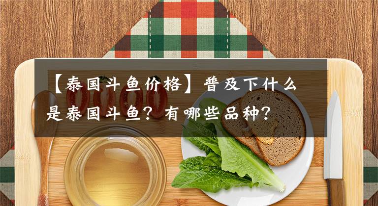 【泰国斗鱼价格】普及下什么是泰国斗鱼？有哪些品种？