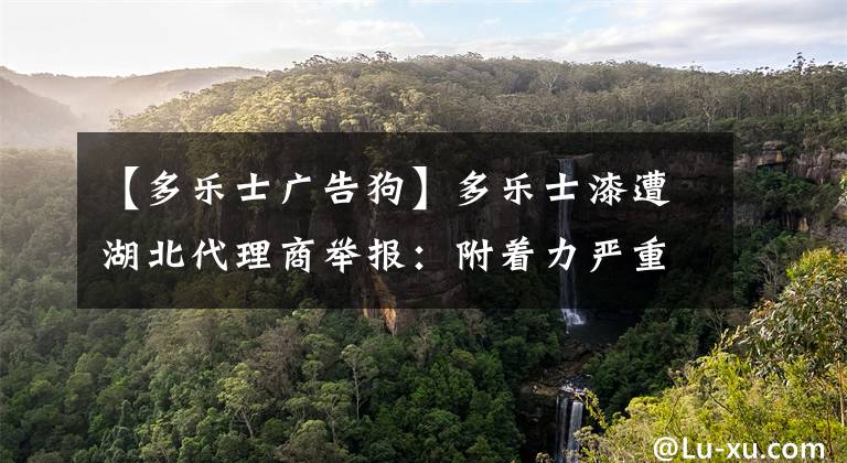 【多乐士广告狗】多乐士漆遭湖北代理商举报:附着力严重不足