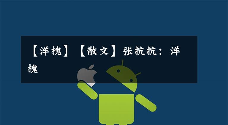 【洋槐】【散文】张抗抗：洋槐