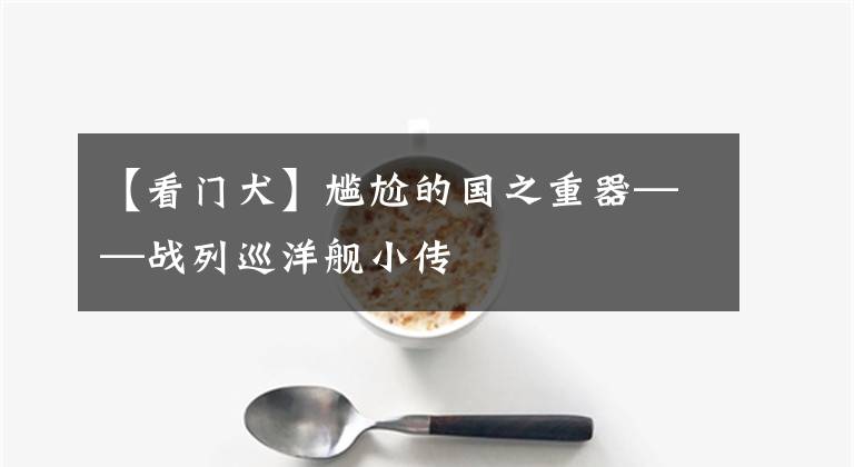 【看门犬】尴尬的国之重器——战列巡洋舰小传