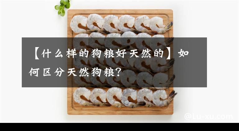 【什么样的狗粮好天然的】如何区分天然狗粮？