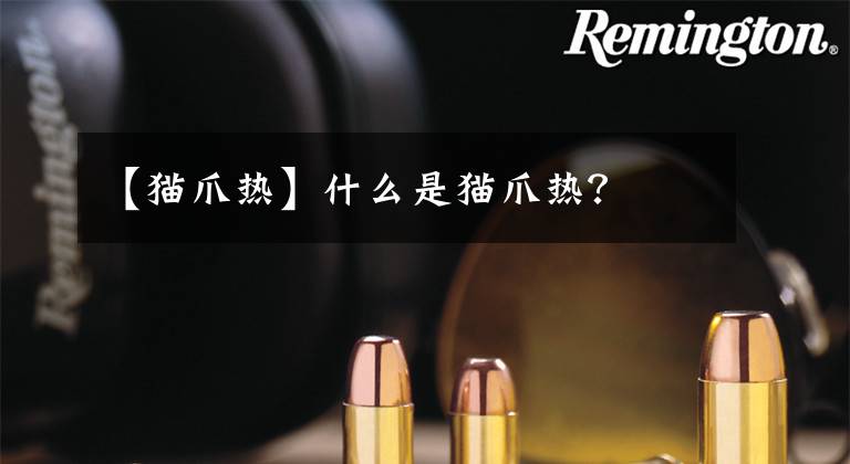 【猫爪热】什么是猫爪热？