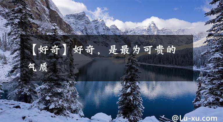 【好奇】好奇,是最为可贵的气质