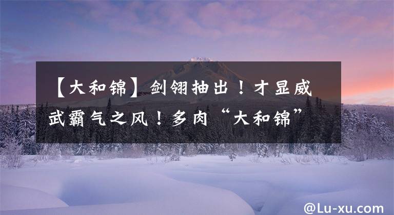【大和锦】剑翎抽出!才显威武霸气之风!多肉“大和锦”