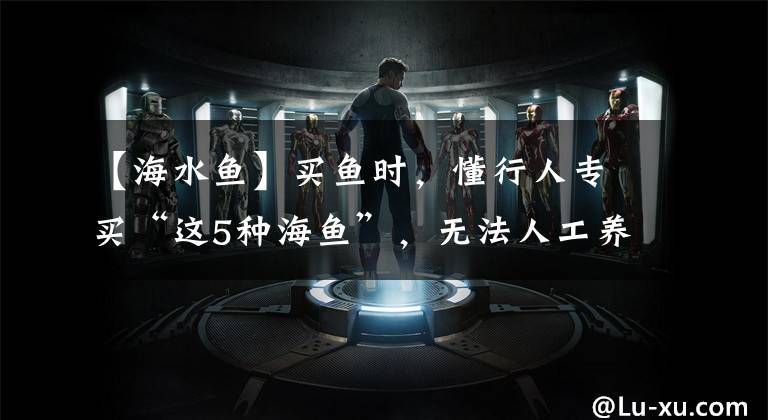 【海水鱼】买鱼时，懂行人专买“这5种海鱼”，无法人工养殖，看完涨知识