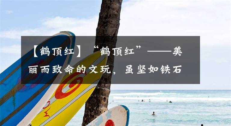 【鹤顶红】“鹤顶红”——美丽而致命的文玩,虽坚如铁石,仍难逃灭绝的命运