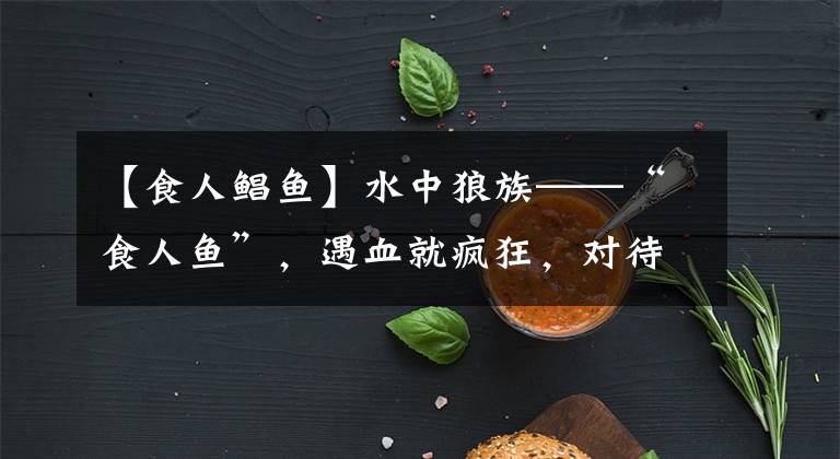 【食人鲳鱼】水中狼族——“食人鱼”,遇血就疯狂,对待猎物十分残忍