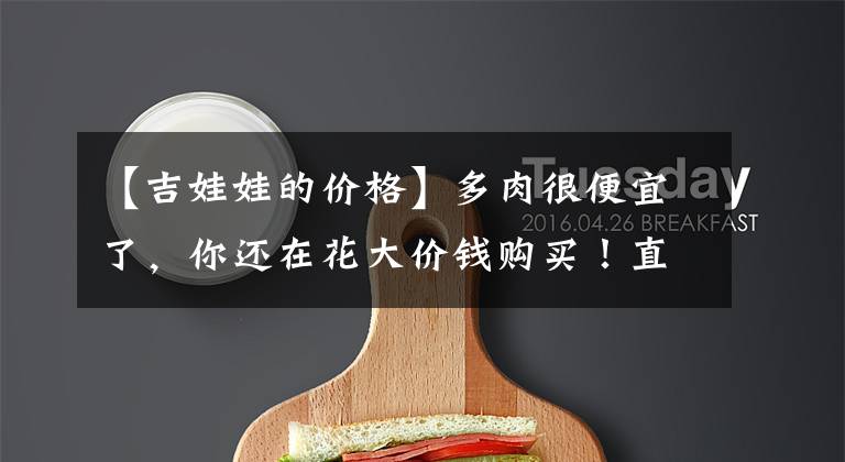 【吉娃娃的价格】多肉很便宜了，你还在花大价钱购买！直播买多肉，就是“交学费”