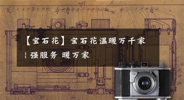 【宝石花】宝石花温暖万千家 | 强服务 暖万家