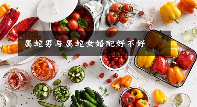 属蛇男与属蛇女婚配好不好