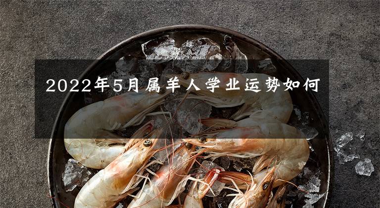 2022年5月属羊人学业运势如何