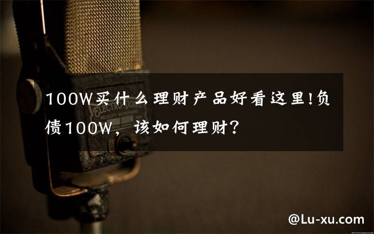 100W买什么理财产品好看这里!负债100W,该如何理财?