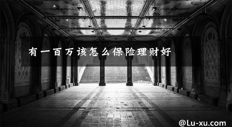 有一百万该怎么保险理财好