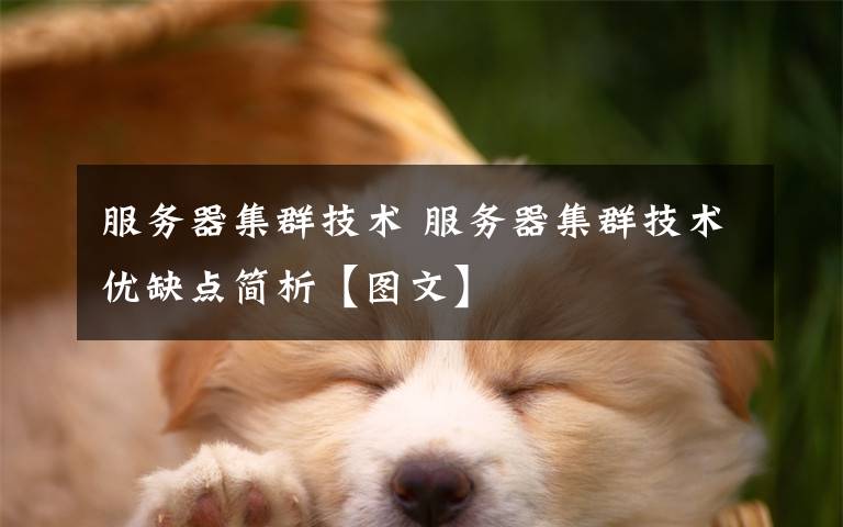服务器集群技术 服务器集群技术优缺点简析【图文】