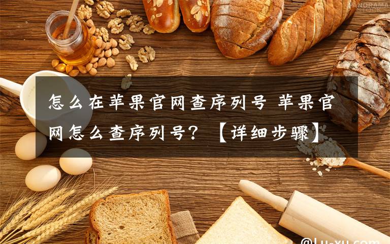 怎么在苹果官网查序列号 苹果官网怎么查序列号?【详细步骤】