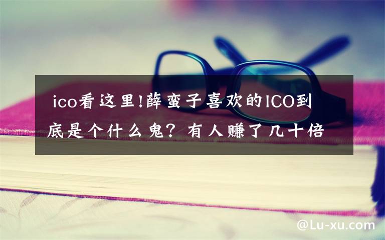 ico看这里!薛蛮子喜欢的ICO到底是个什么鬼?有人赚了几十倍,你行吗?