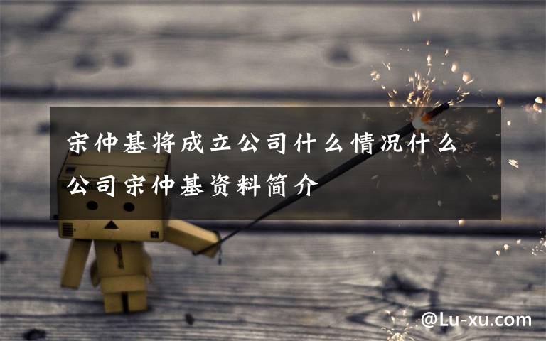 宋仲基将成立公司什么情况什么公司宋仲基资料简介