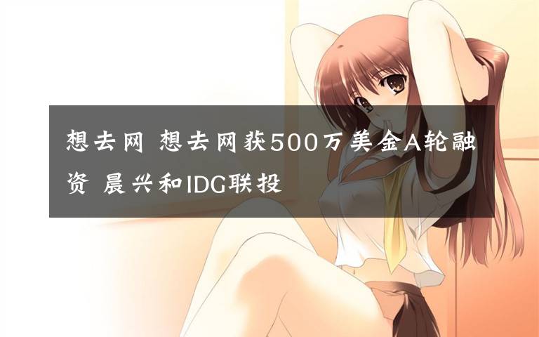 想去网 想去网获500万美金A轮融资 晨兴和IDG联投
