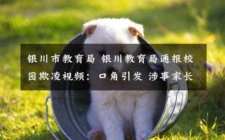 银川市教育局 银川教育局通报校园欺凌视频：口角引发 涉事家长被教育