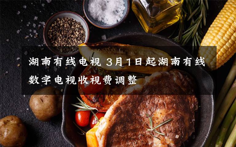 湖南有线电视 3月1日起湖南有线数字电视收视费调整