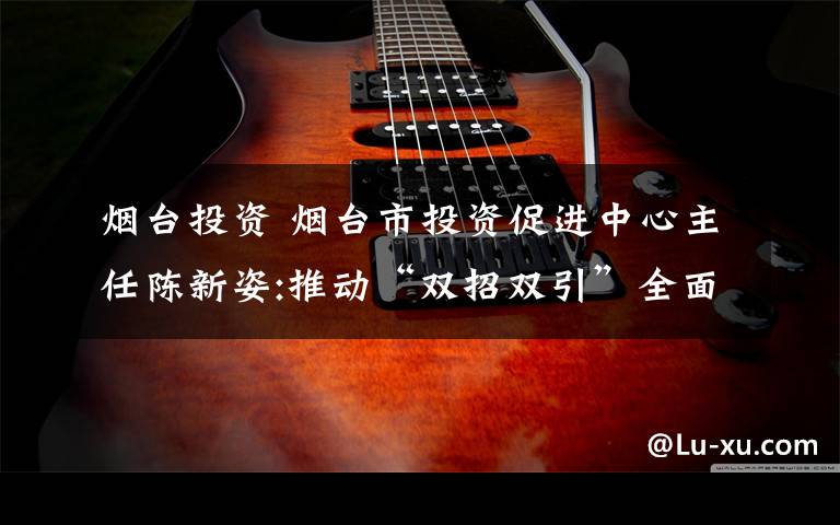 烟台投资 烟台市投资促进中心主任陈新姿:推动“双招双引”全面