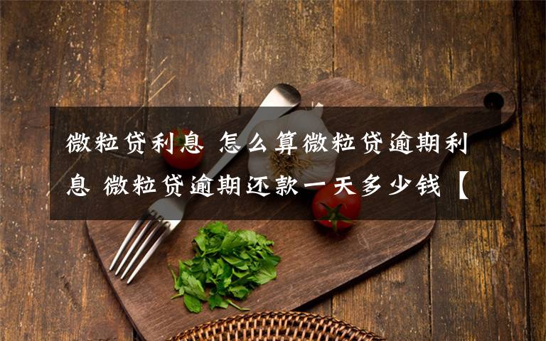 微粒贷利息 怎么算微粒贷逾期利息 微粒贷逾期还款一天多少钱【详细介绍】