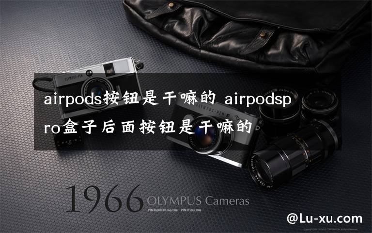 airpods按钮是干嘛的 airpodspro盒子后面按钮是干嘛的