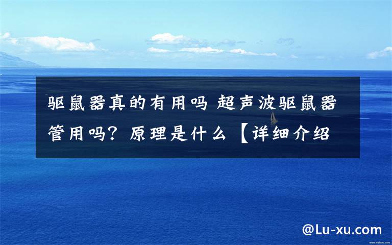 驱鼠器真的有用吗 超声波驱鼠器管用吗?原理是什么【详细介绍】