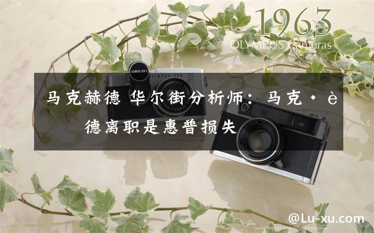 马克赫德 华尔街分析师:马克·赫德离职是惠普损失