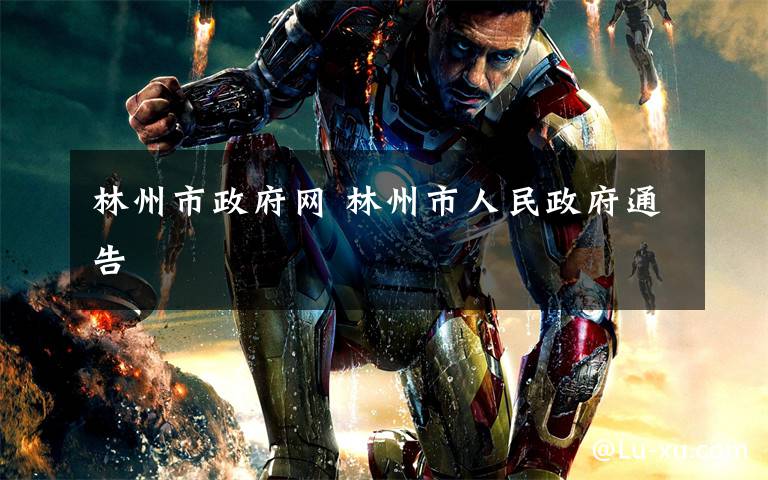 林州市政府网 林州市人民政府通告