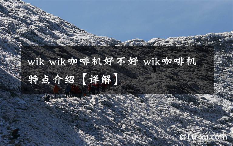 wik wik咖啡机好不好 wik咖啡机特点介绍【详解】