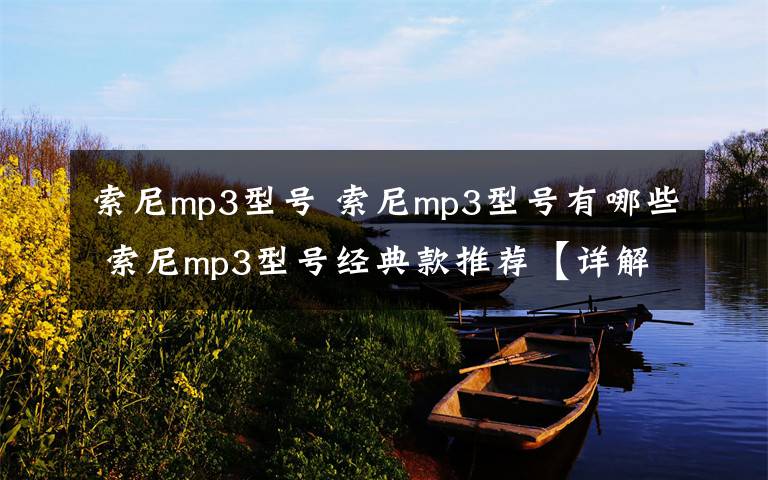 索尼mp3型号 索尼mp3型号有哪些 索尼mp3型号经典款推荐【详解】