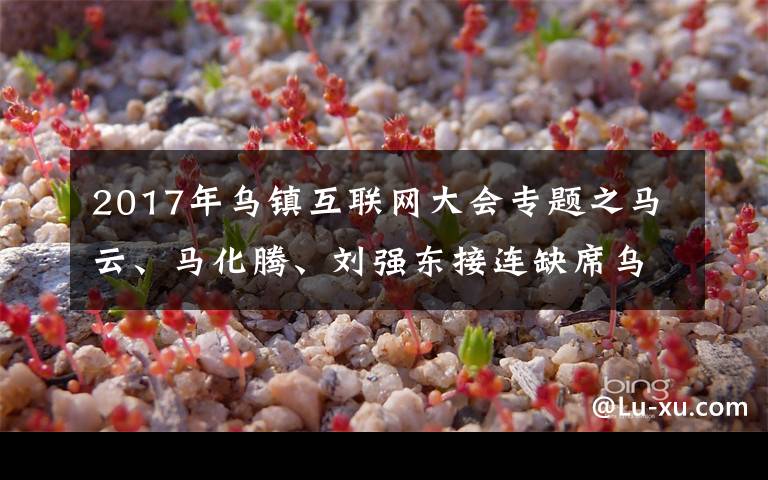 2017年乌镇互联网大会专题之马云、马化腾、刘强东接连缺席乌镇互联网大会,这是怎么了?