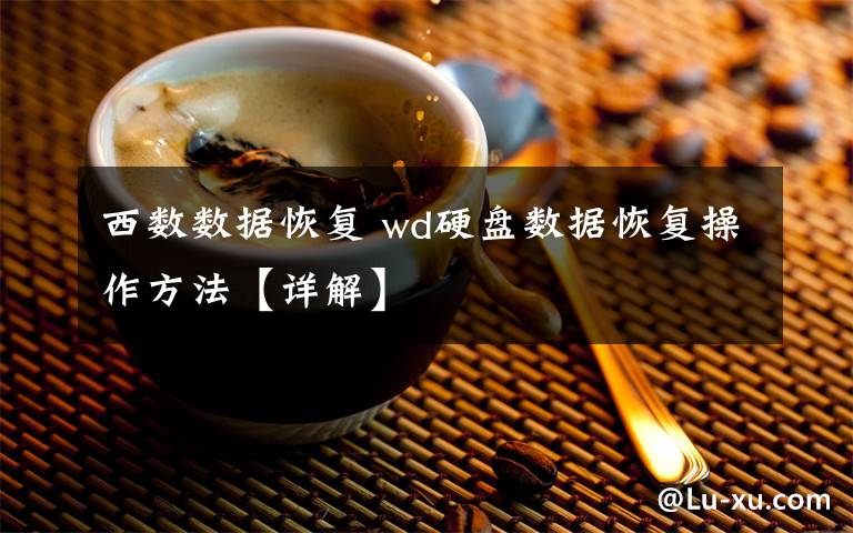 西数数据恢复 wd硬盘数据恢复操作方法【详解】