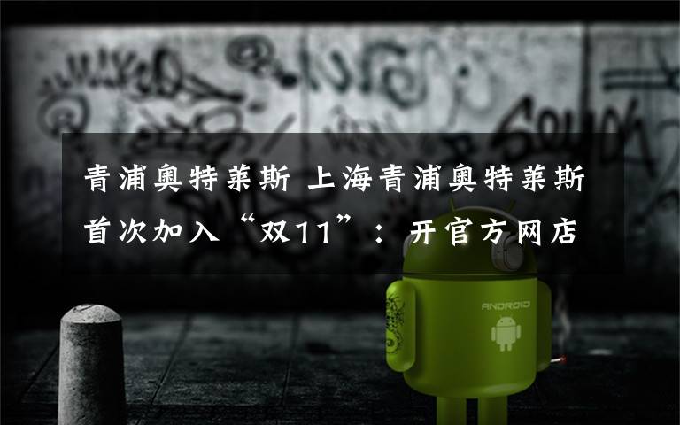 青浦奥特莱斯 上海青浦奥特莱斯首次加入“双11”:开官方网店,多款轻奢大牌“优惠购”