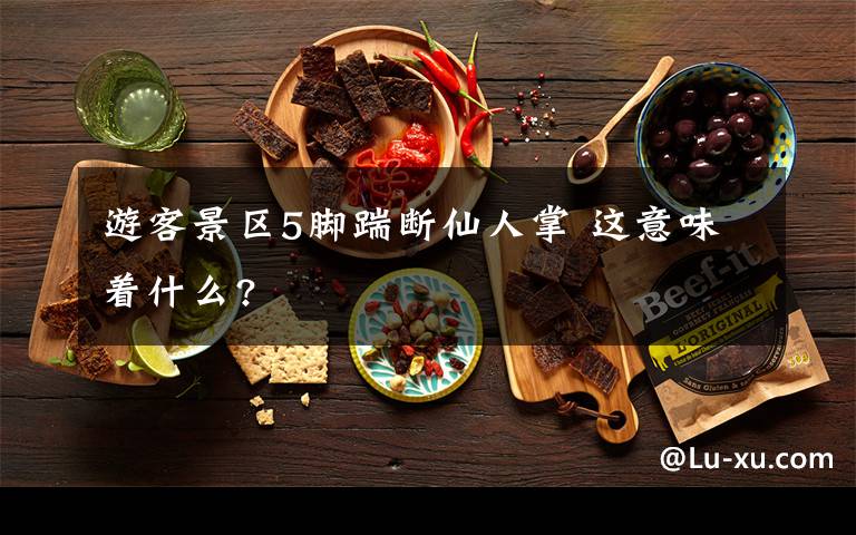 游客景区5脚踹断仙人掌 这意味着什么?