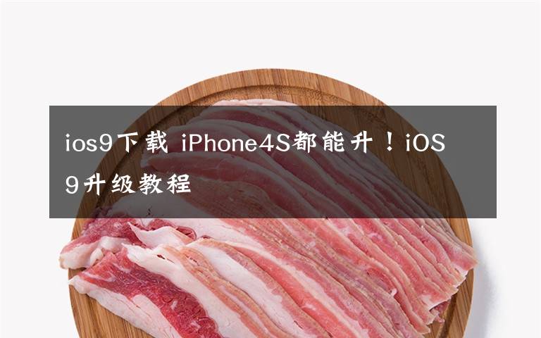 ios9下载 iPhone4S都能升!iOS9升级教程
