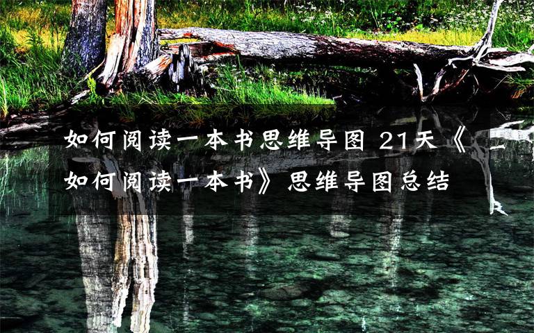如何阅读一本书思维导图 21天《如何阅读一本书》思维导图总结