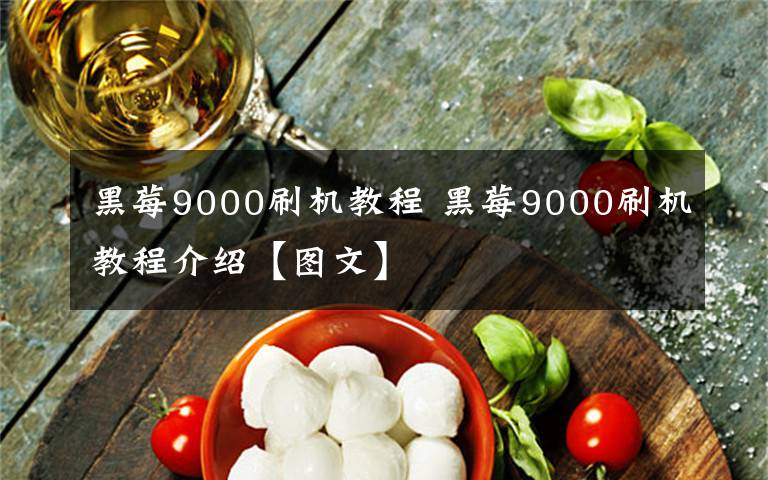 黑莓9000刷机教程 黑莓9000刷机教程介绍【图文】