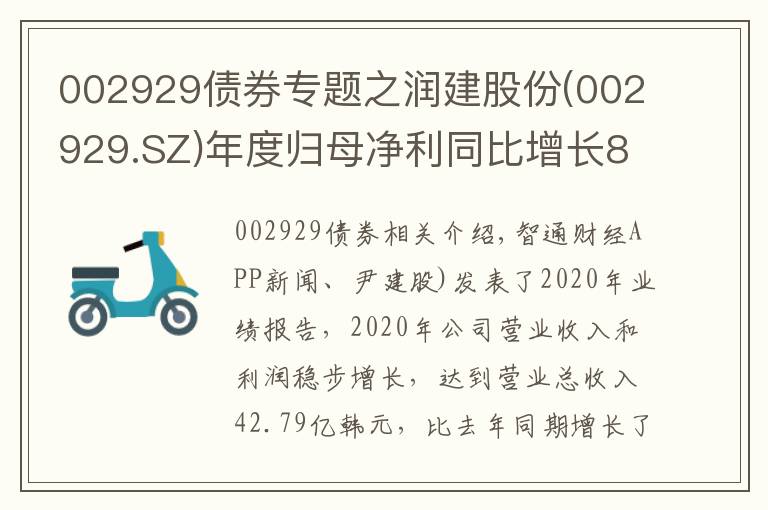 002929债券专题之润建股份(002929.SZ)年度归母净利同比增长8.38%至2.49亿元
