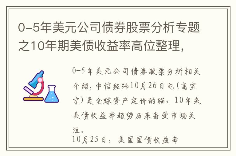 0-5年美元公司债券股票分析专题之10年期美债收益率高位整理,还会继续上行吗?