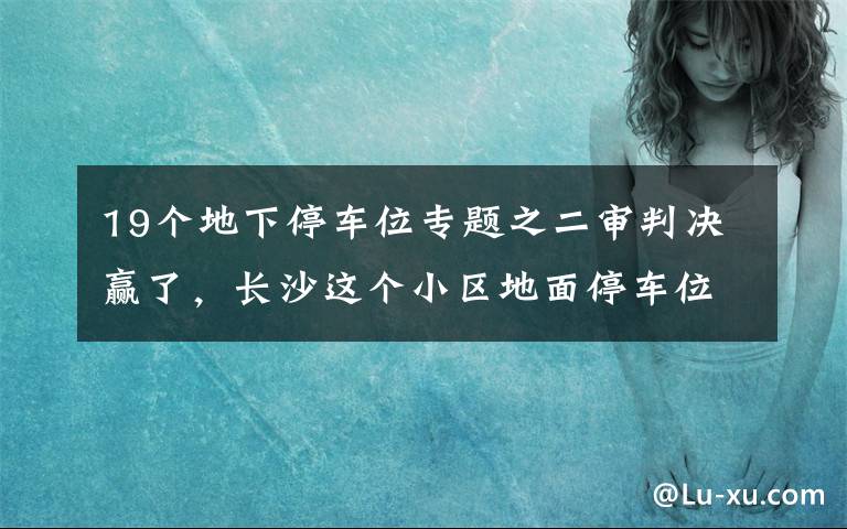 19个地下停车位专题之二审判决赢了，长沙这个小区地面停车位归全体业主所有