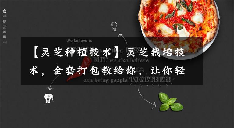 【灵芝种植技术】灵芝栽培技术,全套打包教给你,让你轻松学会种植