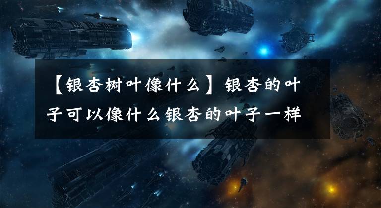 【银杏树叶像什么】银杏的叶子可以像什么银杏的叶子一样吃吗?