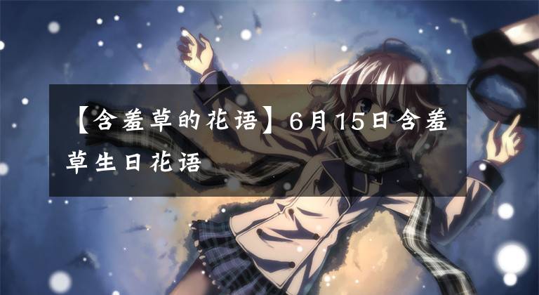 【含羞草的花语】6月15日含羞草生日花语