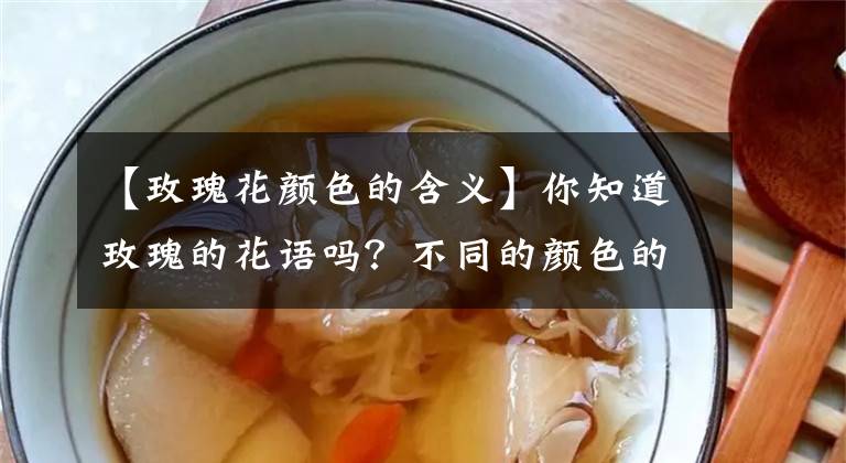 【玫瑰花颜色的含义】你知道玫瑰的花语吗?不同的颜色的玫瑰有不同的含义