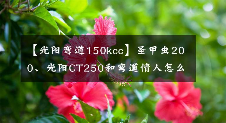【光阳弯道150kcc】圣甲虫200、光阳CT250和弯道情人怎么选？老骑士：选它适合代步